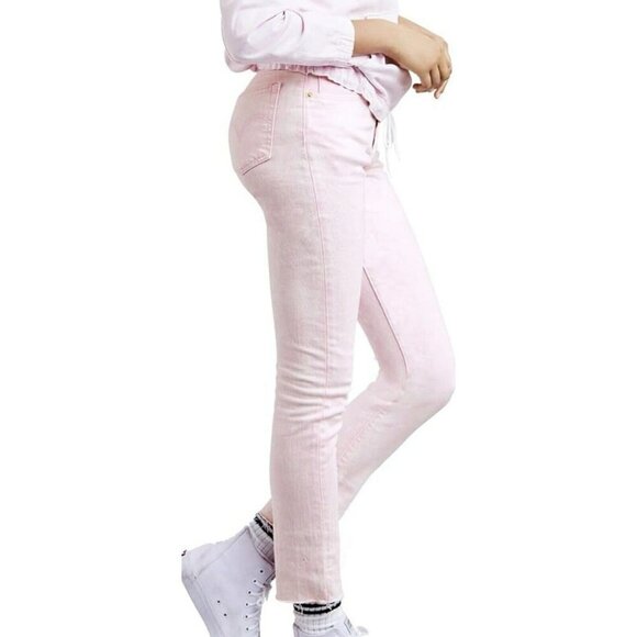 Levi's Denim - Levis Women’s 501 Skinny Acid Light Lilac Pink Size 30x30 EUC
